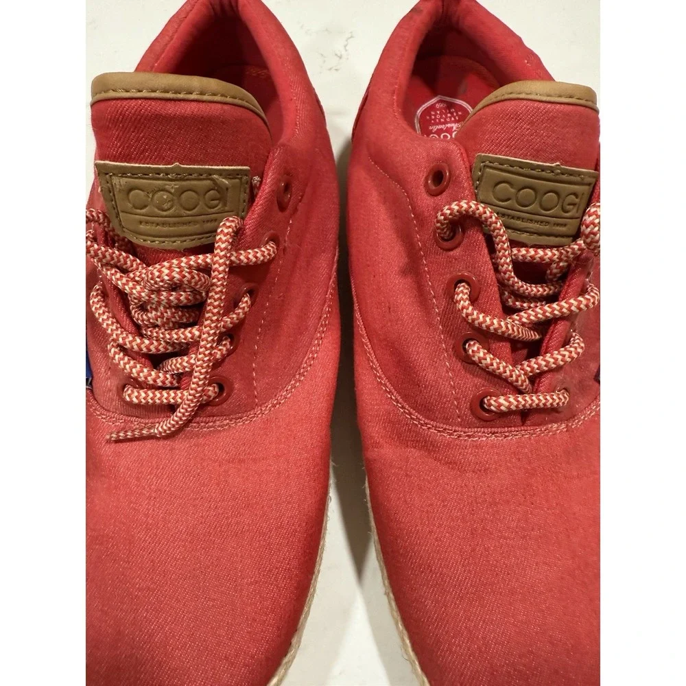 COOGI CMS409 Red Australia‎ Shoes Size 10.5
